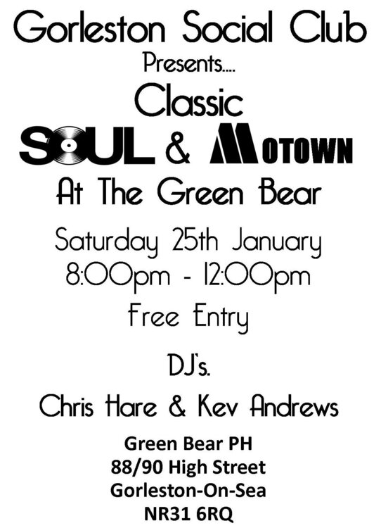 soul Green Bear Jan 2020