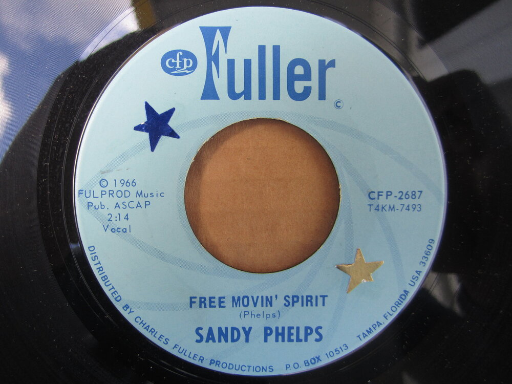 soul Sandy Phelps   free movin' spirit FULLER