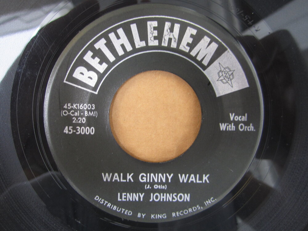 soul Lenny Johnson   walk ginny walk