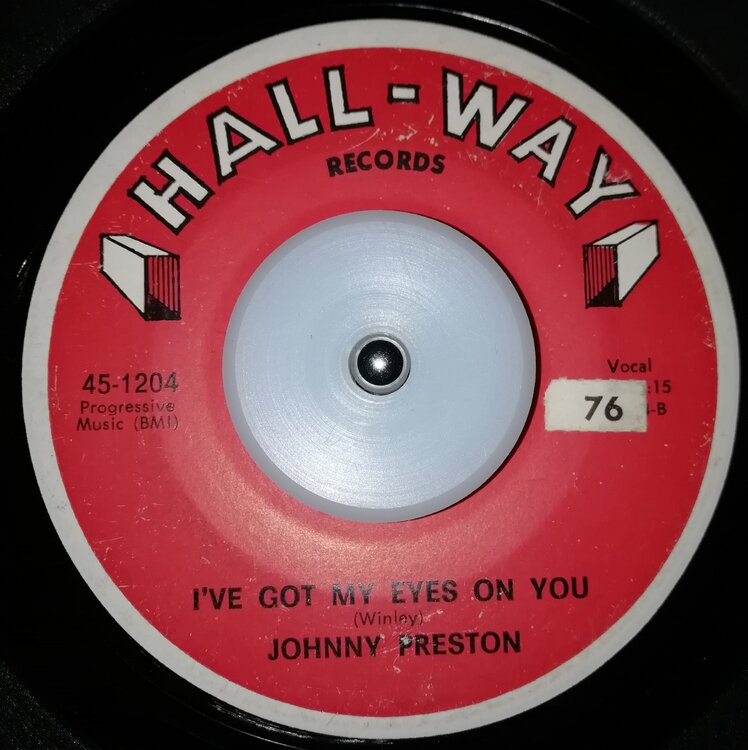 soul Johnny Preston   I've got my eyes on you