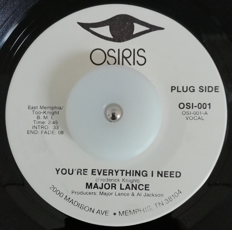 soul Major Lance   You´re everything i need