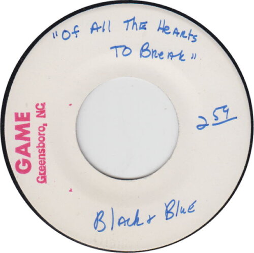 Black & Blue "Of All The Hearts To Break" (Game)