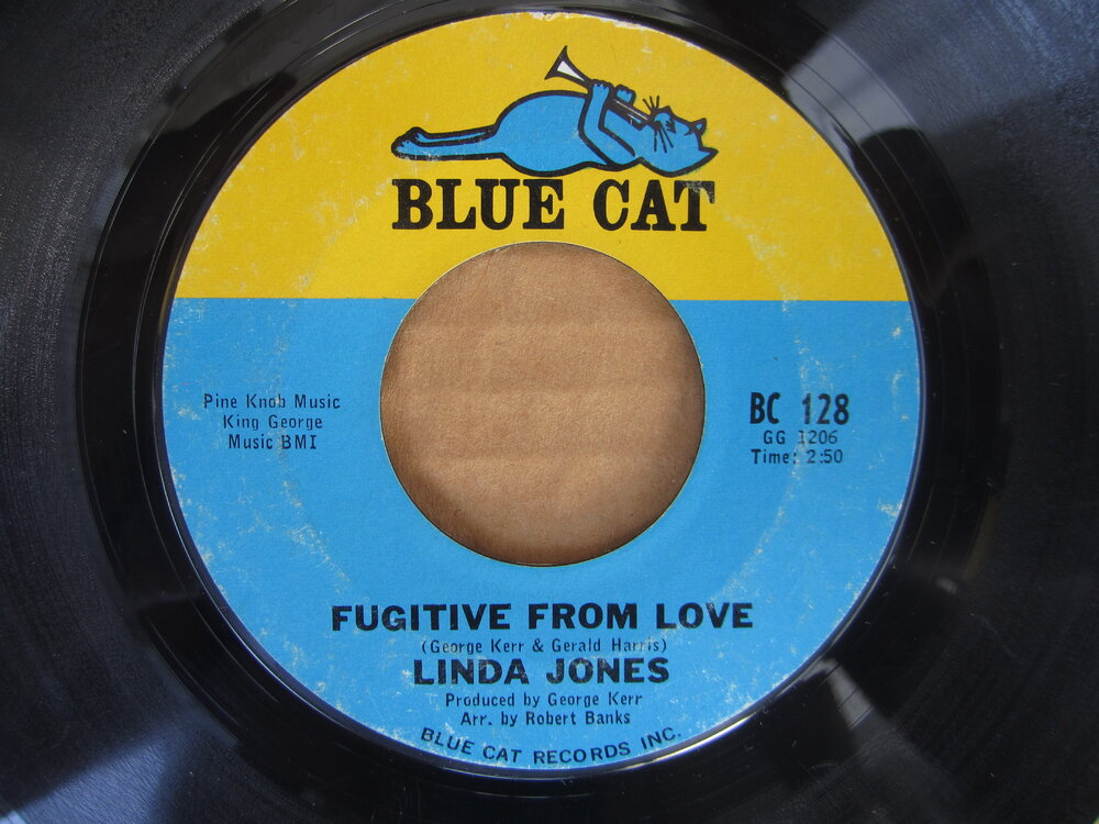 Linda Jones - fugitive from love BLUE CAT.JPG