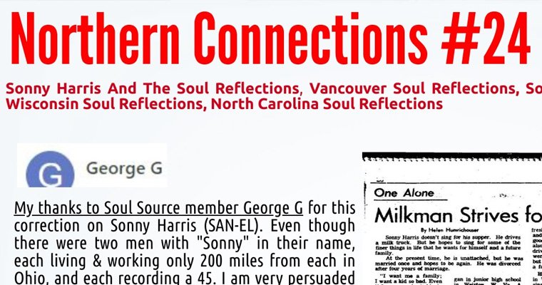 More information about "Northern Soul Connections #24 - Soul Reflections... who, where, what"