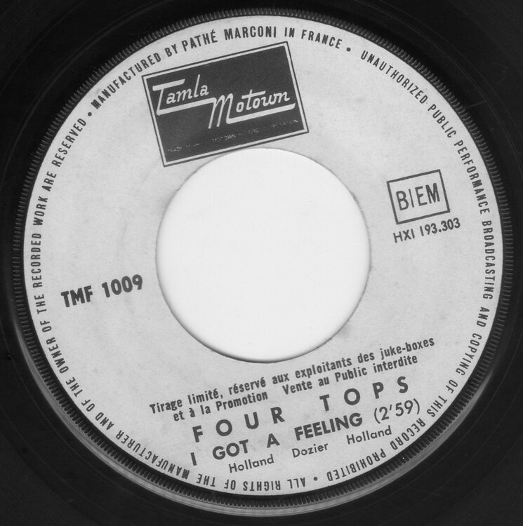 Four Tops - I Got A Feeling  £10 (2).jpg