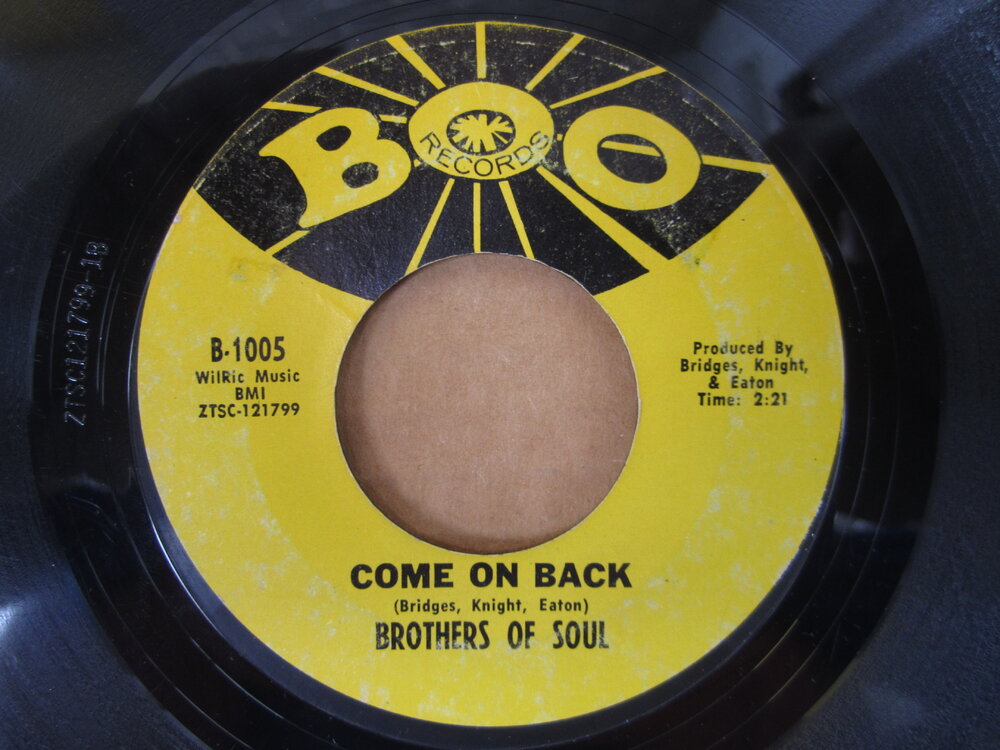 Brothers Of Soul - come on back BOO.JPG