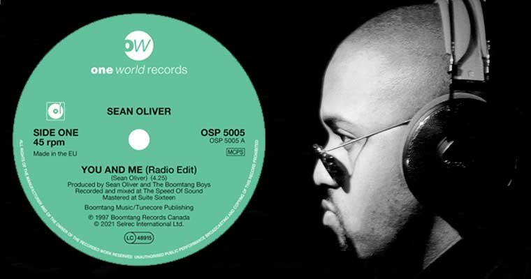 Sean Oliver - You And Me' (Radio Edit) - One World Records - 7th May 2021 magazine cover