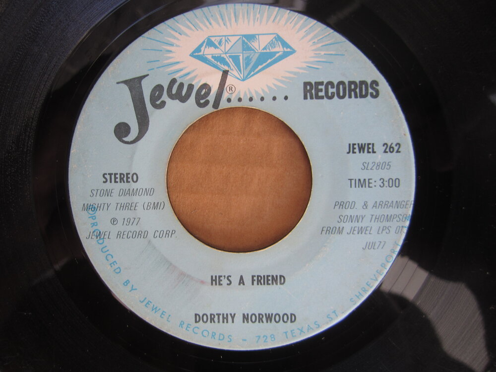 Dorthy Norwood - he's a friend JEWEL.JPG