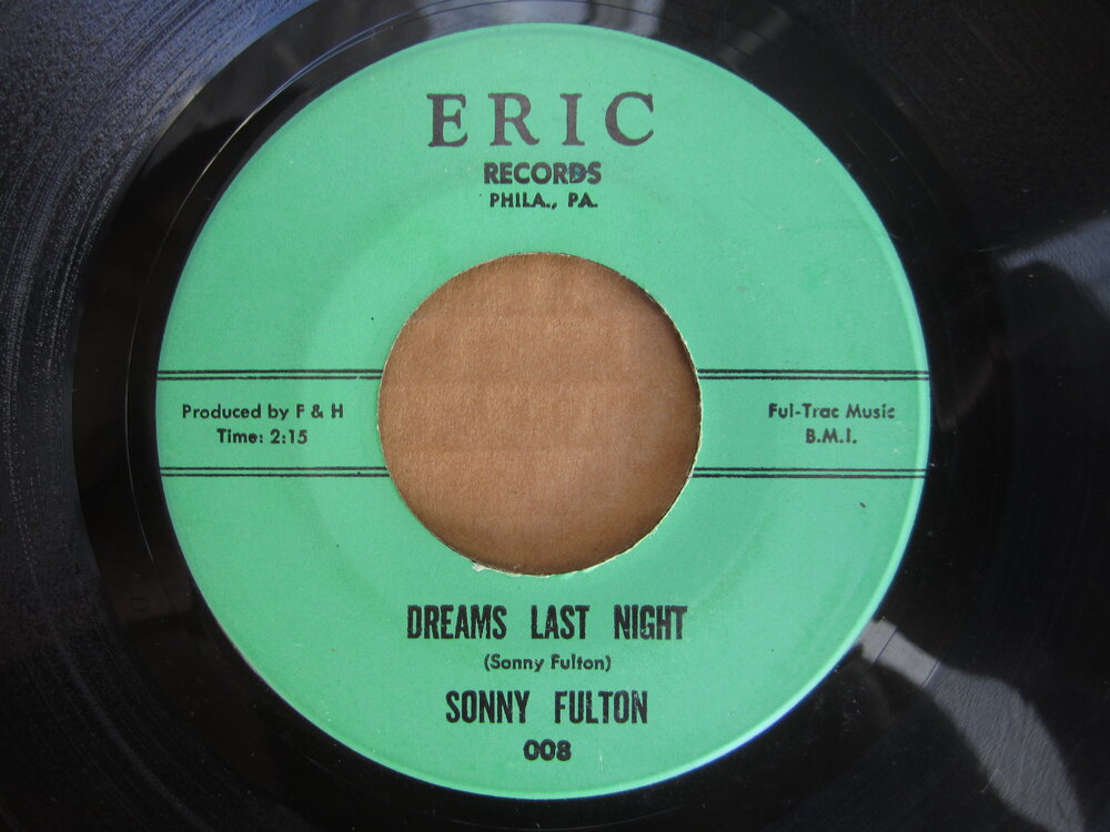 Sonny Fulton - dreams last night ERIC.JPG