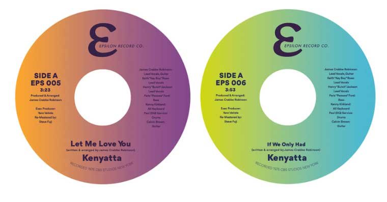 KENYATTA - 2 Previously Unissued 45 Out Now - Epsilon Record Co. magazine cover