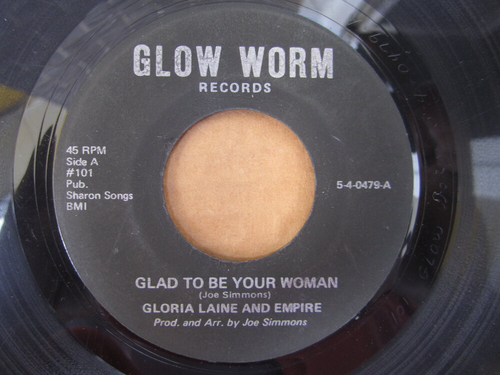 Gloria Laine and Empire - glad to be your woman GLOW WORM.JPG