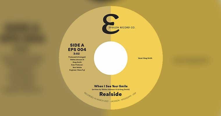 Out Now! Realside - When I See Your Smile - Epsilon Records Co EPS004 magazine cover