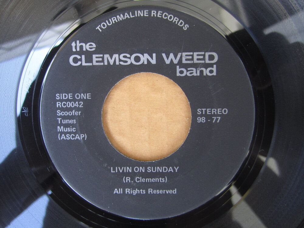 Clemson Weed Band - livin on sunday  TOURMALINE.JPG