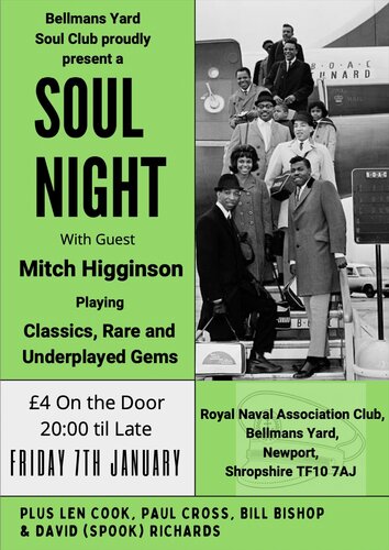 Bellmans Yard Soul Club 7th January 2022