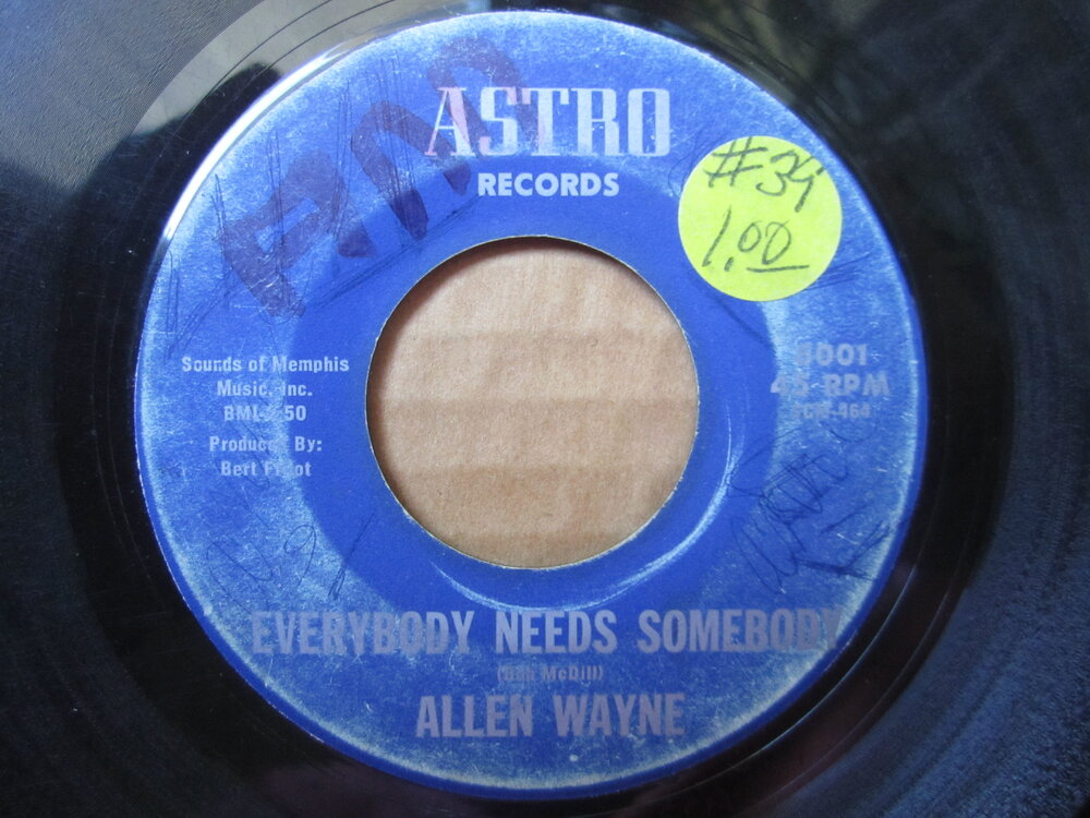 Allen Wayne - everybody needs somebody ASTRO.JPG