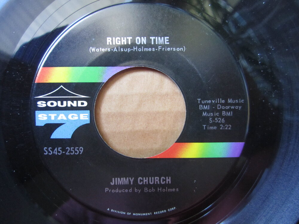 Jimmy Church - right on time SOUND STAGE 7.JPG