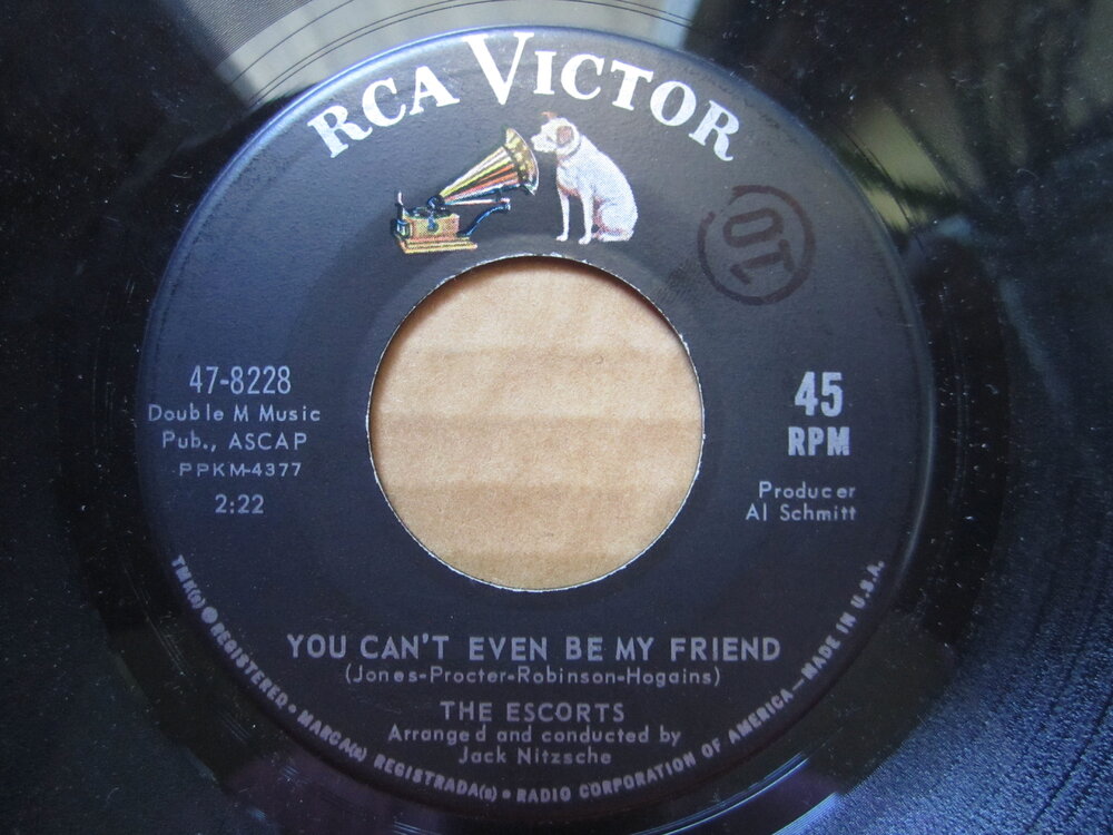 Escorts - you can't even be my friend RCA VICTOR.JPG