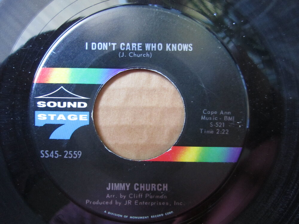 Jimmy Church - i don't care who knows SOUND STAGE 7.JPG