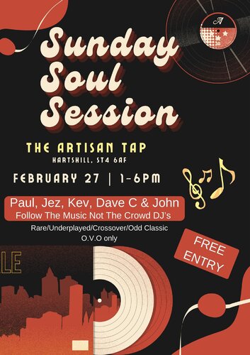 Artisan Tap Sunday Soul Sessions