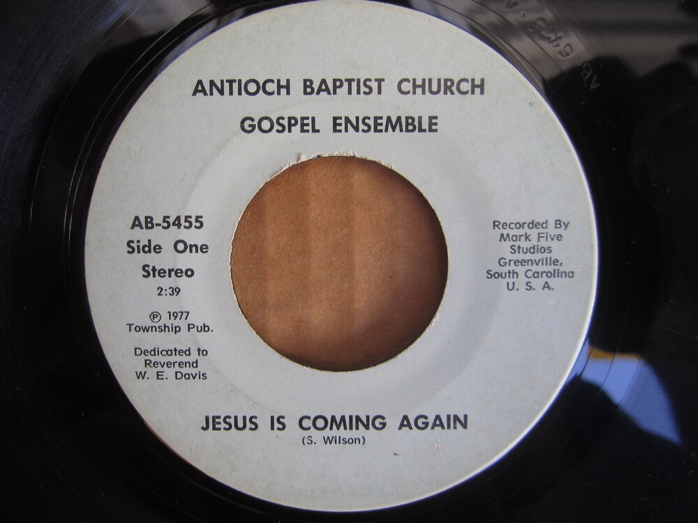 Antioch Baptist Church Gospel Ensemble - jesus us coming again TOWNSHIP.JPG