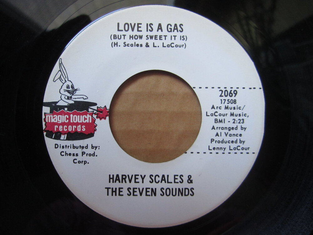 Harvey Scales & the Seven Sounds - love is a gas MAGIC TOUCH - Copy.JPG