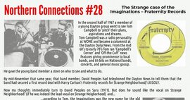 Northern Soul Connections #28 - The Strange case of the Imaginations - Fraternity Records image