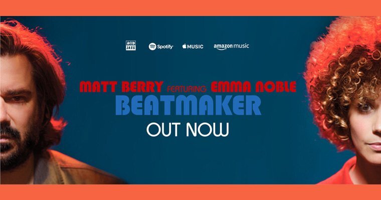 New Acid Jazz 45 - Beatmaker - Matt Berry Featuring Emma Noble magazine cover