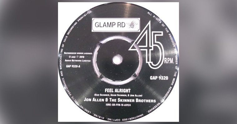 Forthcoming Release - Jon Allen and The Skinner Brothers - Feel Alright. magazine cover