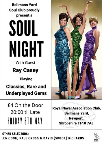 Bellmans Yard Soul Club, Newport - FRI 6th April