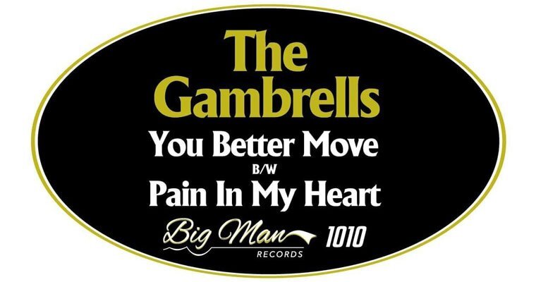 New Release News From Big Man Records BMR 1010 - The Gambrells magazine cover