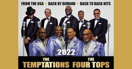 The Temptations & The Four Tops & Odyssey - Rescheduled UK Tour Dates for 2022 image