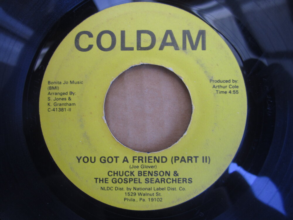 Chuck Benson & the Gospel Searchers - you got a friend (part 2)  COLDAM.JPG