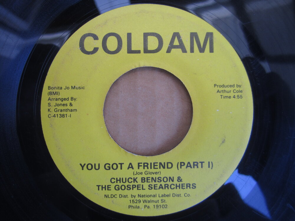 Chuck Benson & the Gospel Searchers - you got a friend (part 1)  COLDAM.JPG