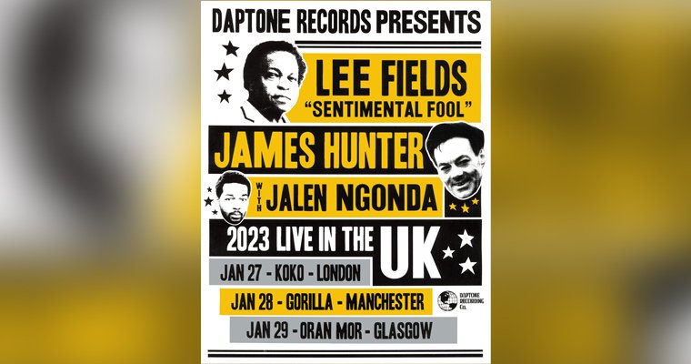 Lee Fields Uk & Euro Tour Dates 2023 magazine cover