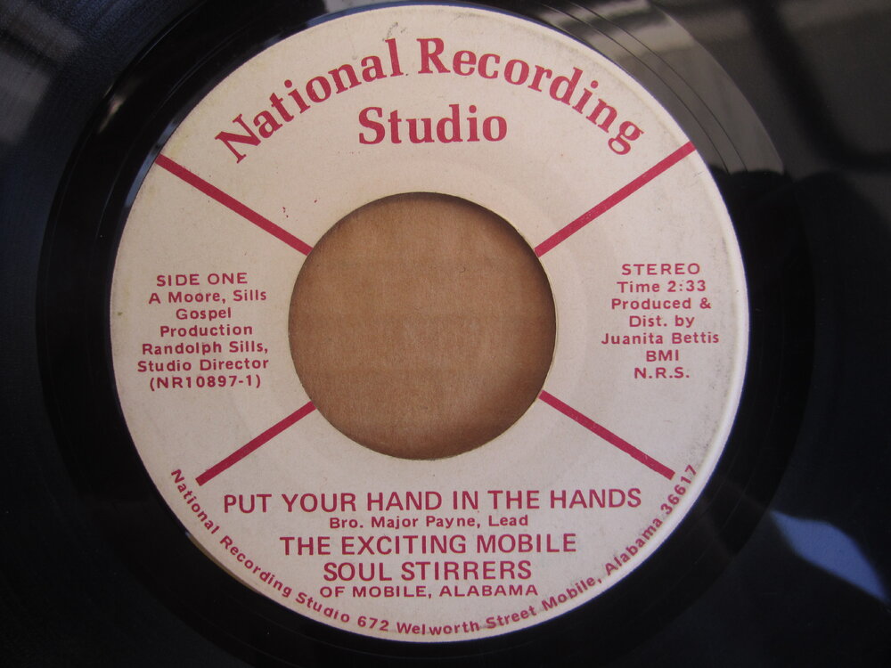 Exciting Mobile Soul Stirrers - put your hand in the hands NATIONAL RECORDING STUDIO.JPG