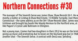 Northern Soul Connections #30 - The Seventh Sense image