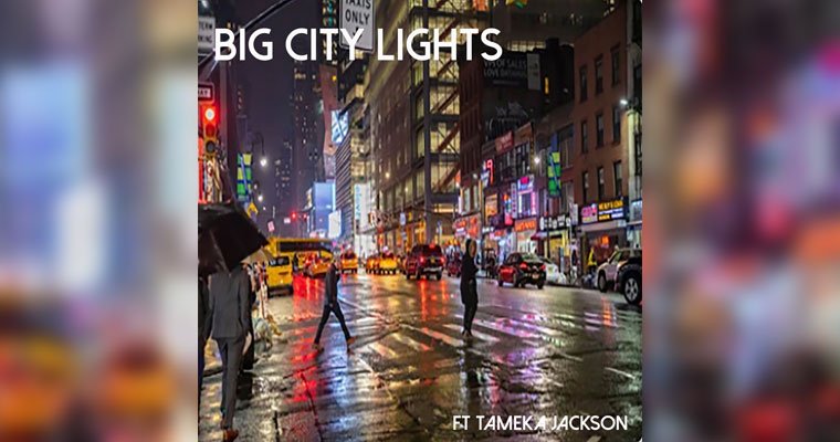 Geoff Waddington ft Tameka Jackson - Big City Lights magazine cover