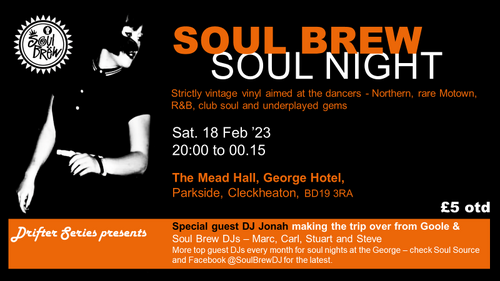 Soul Brew @ George's, Cleckheaton