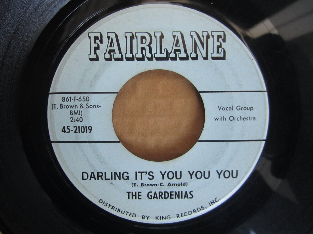 Gardenias - darling it's you you you FAIRLANE.JPG