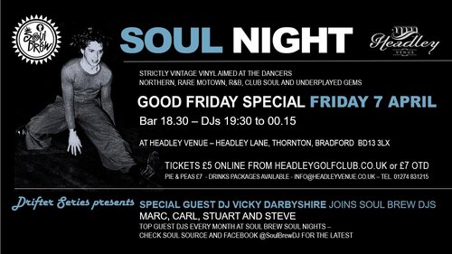 Soul Brew @ Headley Venue (Thornton Golf Club, Bradford)