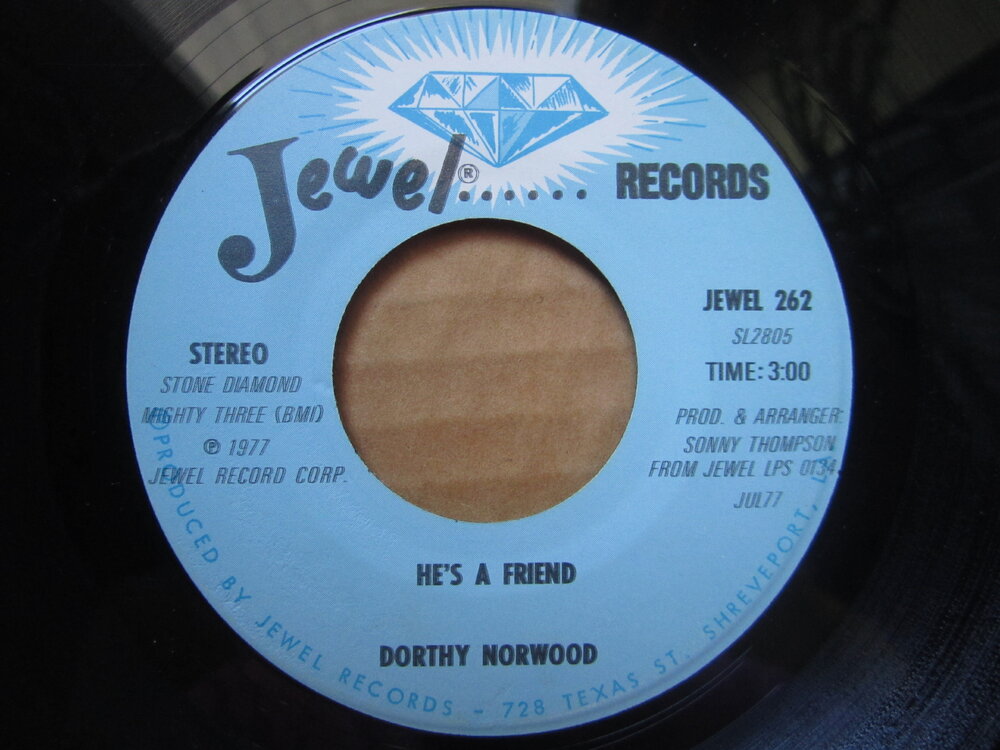 Dorthy Norwood - he's a friend JEWEL.JPG