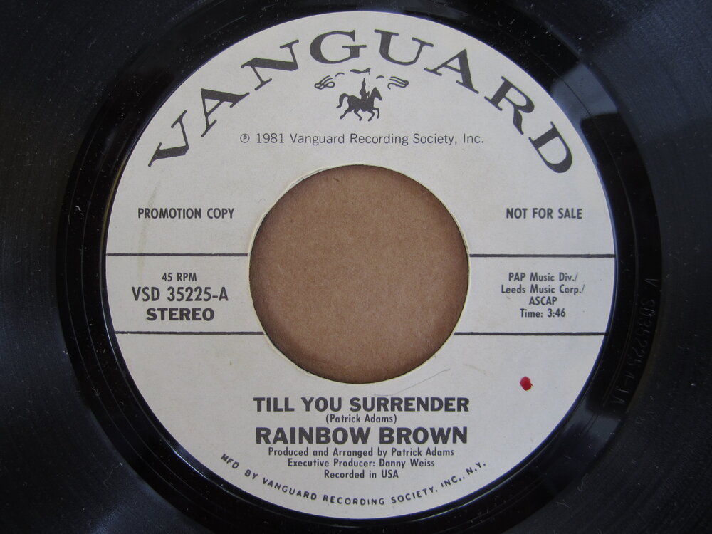 Rainbow Brown - till you surrender VANGUARD.JPG