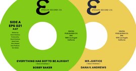 Epsilon Record Co. latest Californian re-releases EPS021 Bobby Baker & EPS020 Dana V Andrews image