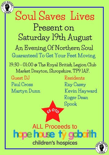 Market Drayton Royal British Legion Sat 19th August