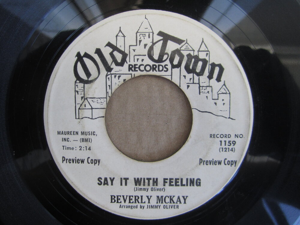 Beverly McKay - say it with feeling OLD TOWN.JPG