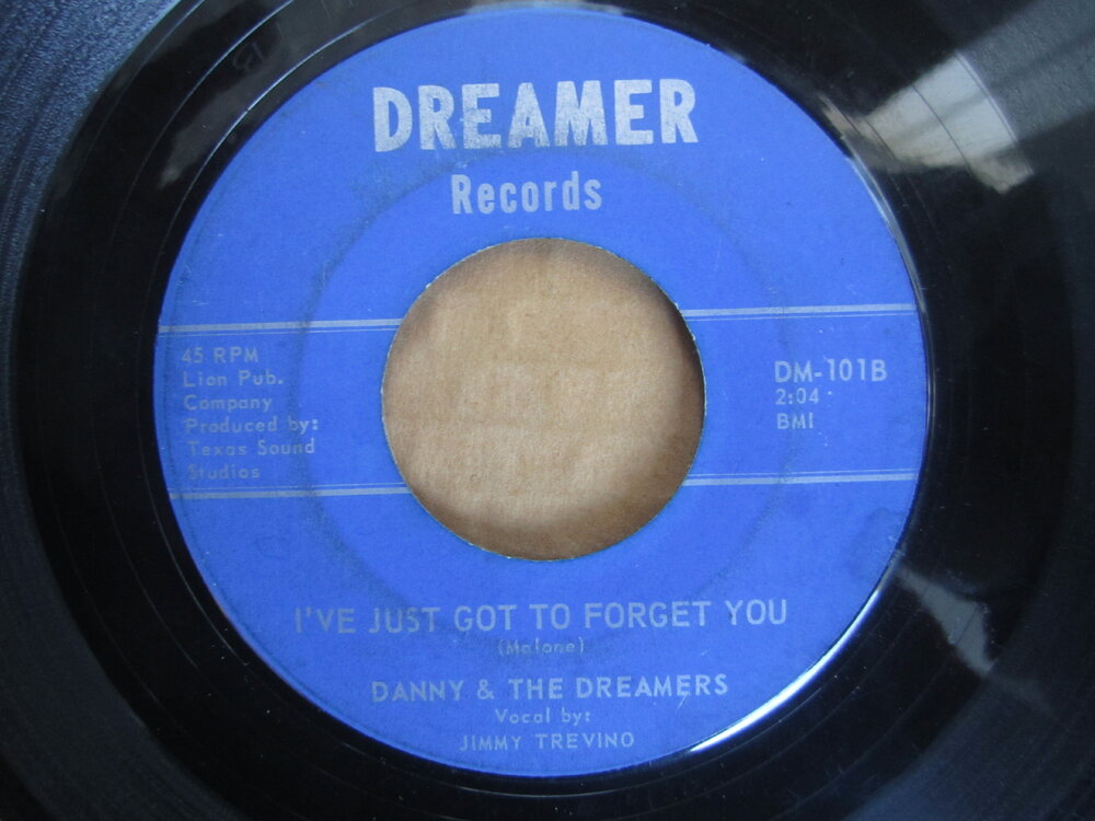 Danny & the Dreamers - i've got to forget you DREAMER.JPG