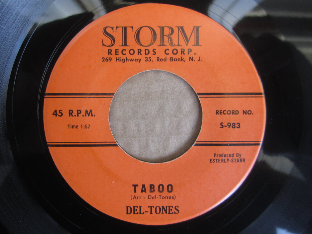 Del-Tones - taboo STORM RECORDS CORP.JPG