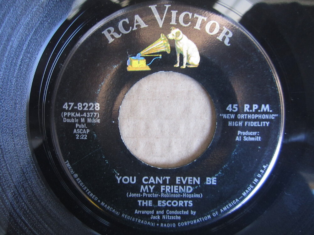 Escorts - you can't even be my friend RCA VICTOR.JPG