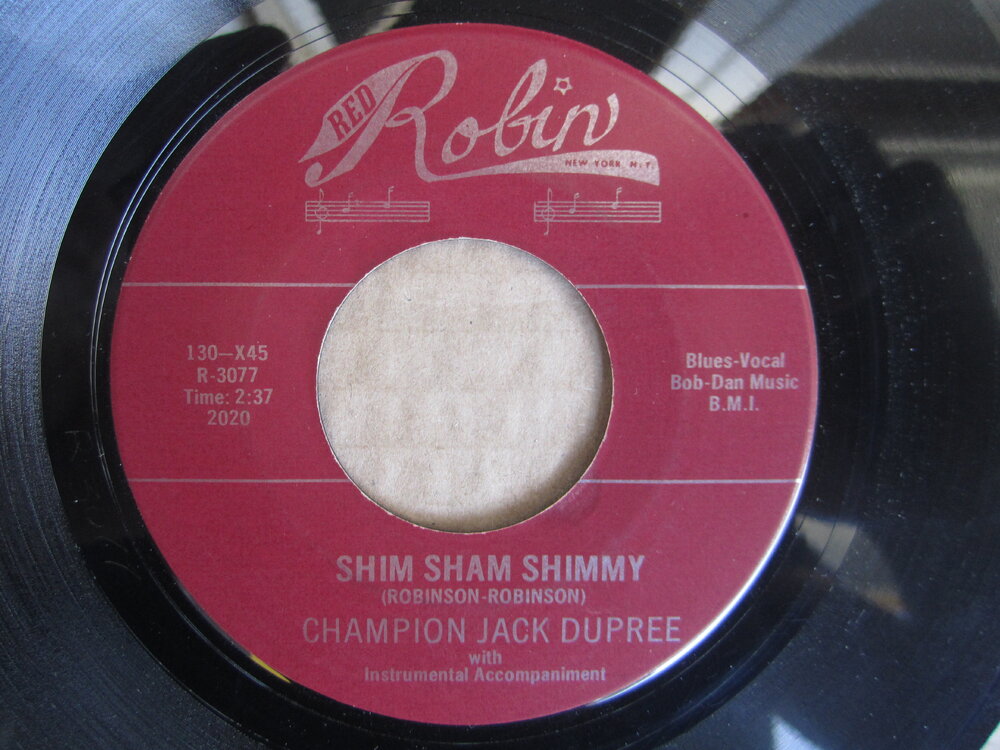 champion Jack Dupree - shim sham shimmy RED ROBIN.JPG