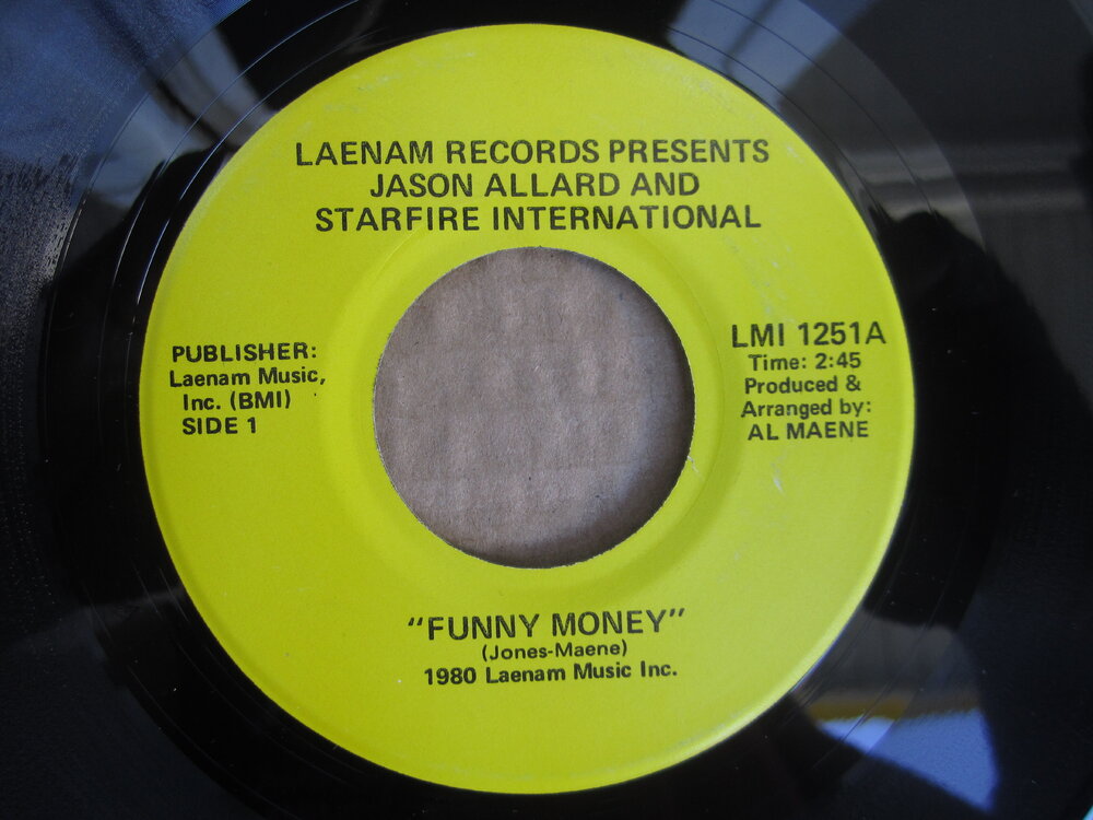 Jason Allard and Starfire International - funny money LAENAM MUSIC INC.JPG